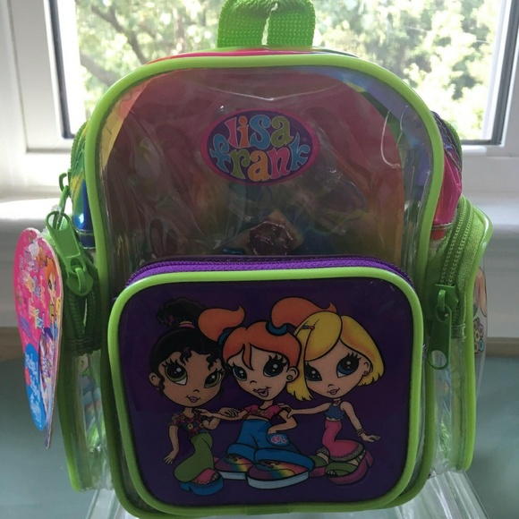 lisa frank mini backpack